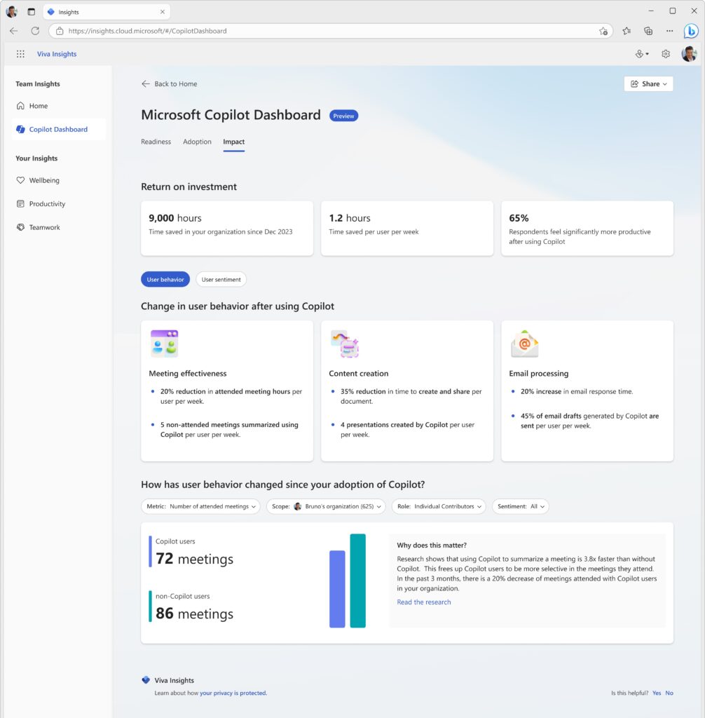 Copilot Dashboard