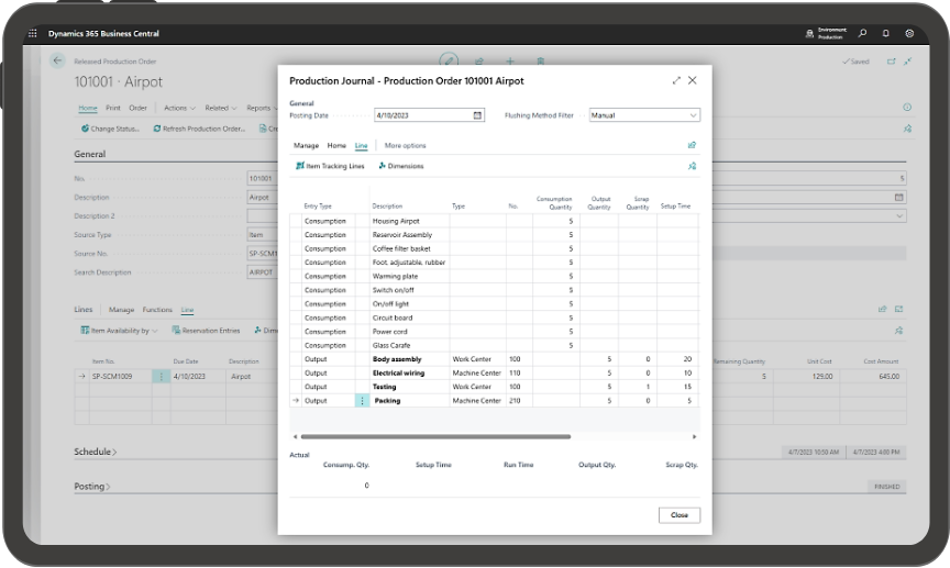 Dynamics 365 Business Central Einkauf