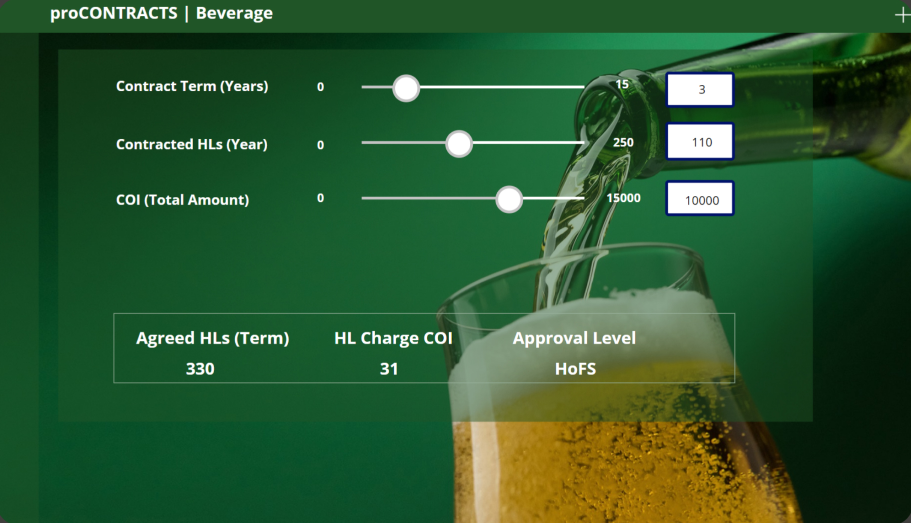 ProContracts Beverage
