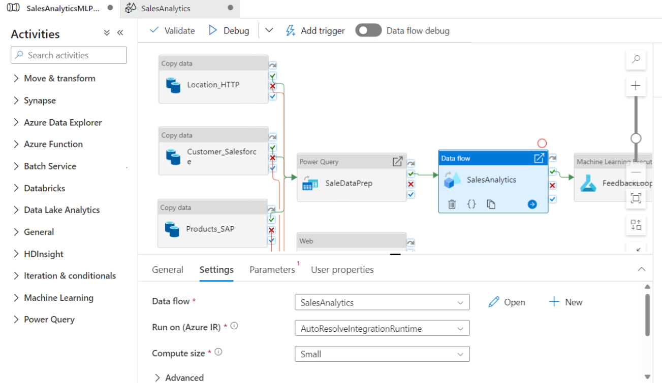 azure data factory