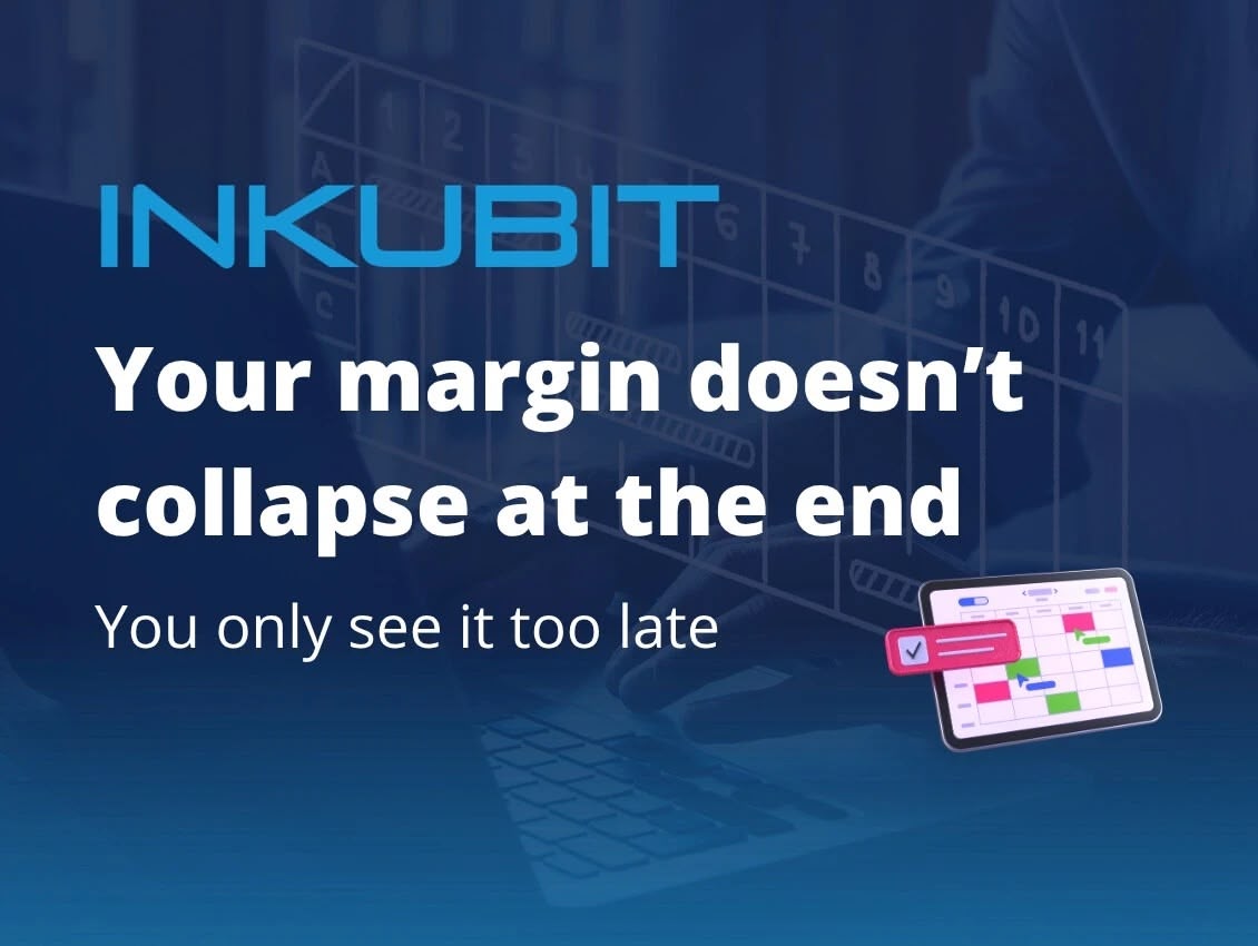 Your project margin does not tip over in the end. They just see it too late.